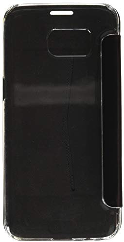 Puro sgs7edbookccryblk Schutzhülle aus Leder mit Kartenschlitzen für Samsung Galaxy S7 Edge schwarz