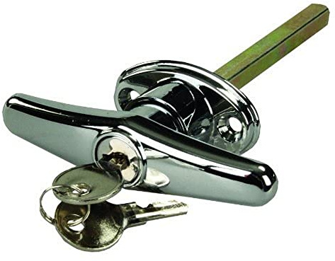 JR Products 10885 Locking T-Handle, Chrome