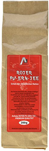 Avitale Roter Pu-Erh-Tee 200g, 1er Pack (1 x 200 g)