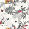Arthouse Mystical Forest Papier peint Blanc