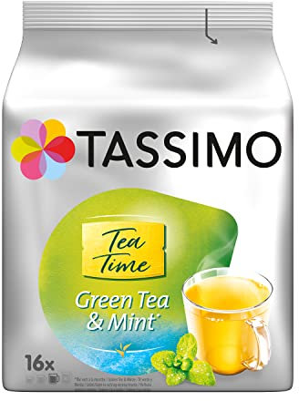 Tea Time - Thé Vert et Menthe - 16 Dosettes 40g
