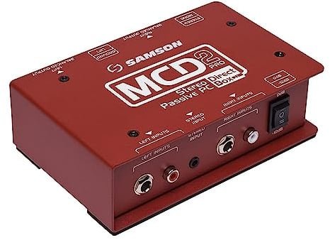 Samson MCD2 Pro Stereo Passive PC Direct Box