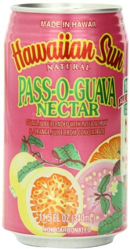 Hawaiian Sun Nectar, Pass-O-Guava, 11.5-Ounce (Pack of 24)