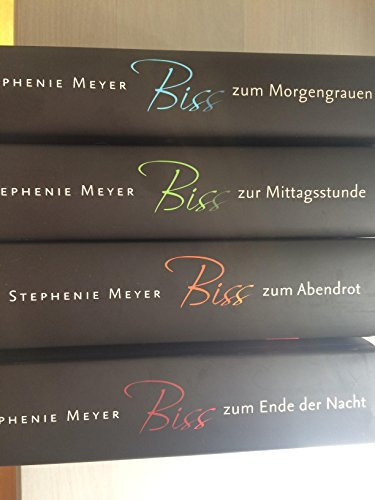 Bella und Edward: Biss 1-4: Bella und Edward: Bd. 1-4. Biss zum Morgengrauen/Biss zur Mittagsstunde/Biss zum Abendrot/Biss zum Ende der Nacht von Meyer Stephenie. Gebundene Ausgabe