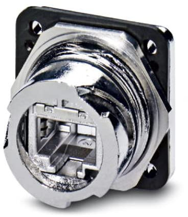 Phoenix Contact VS-V1-F-RJ45-MNNA-1-C-S-JJ-S Plattenmontagerahmen für IP67 RJ45-Steckverbinder