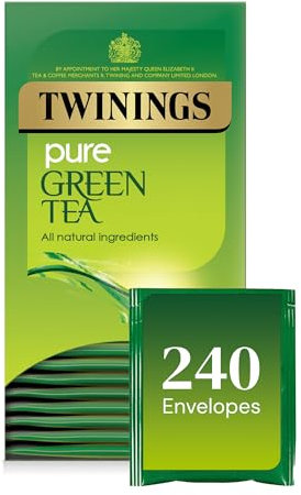 Twinings Pure Green Enveloped Tea Bags (2x20)