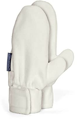 Sterntaler Baby - Mädchen Fäustlinge 4301420, Gr. 3, Beige (ecru 903)