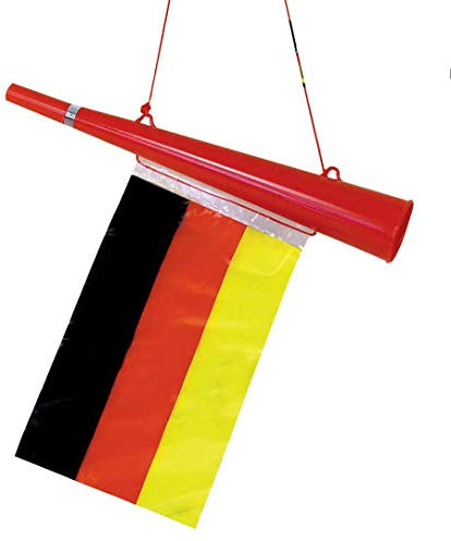 KarnevalsTeufel.de Tröte Fan Deutschland Hupe Horn Fanartikel