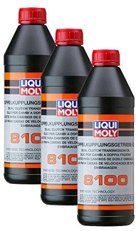 3x LIQUI MOLY 3640 Doppelkupplungsgetriebe-Öl 8100
