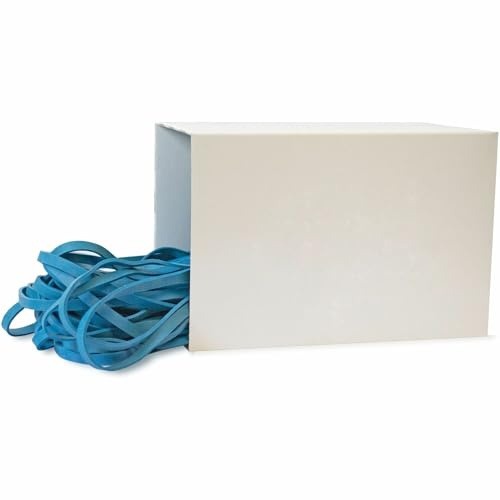 Alliance Rubber Co Supersize Band, 17 X 1/4 in, 45-55 gal Drum Capacity, Blue, Pack of 50