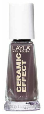 Layla Cosmetics 1243R23-012 Ceramic Effect Nagellack - elegant mud, 1er pack (1 x 0.01 l)