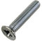 6mm Countersunk Machine Screws/Bolts M6 x 25mm (Including Head) A2 Stainless Steel Pozi Csk Head Mch Screw (10 Pack) Free UK Delivery