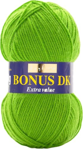 Hayfield Bonus DK Double Knitting, Lemongrass (699), 100g by Sirdar