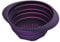 Premier Housewares Zing Collapsible Silicone Colander - Purple