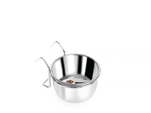 Coop Cup with Hook Holder in Stainless Steel