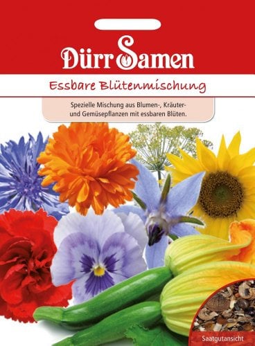 Dürr-Samen Essbare Blütenmischung