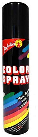 NET TOYS Laque Blanche - Spray pour Cheveux - Spray Colorant - Coloration des Cheveux - Bombe de Couleur - Couleur de Carnaval - Sprays pour Cheveux - Sprays colorants - colorations des Cheveux