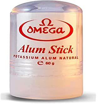 Omega Potassium Alum Stick After Shave Shaving Facial Toner Treatment Of Razor Cuts & Nicks