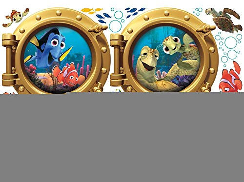 Findet Nemo Wandaufkleber, zum Abziehen und Aufkleben, riesig