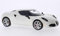 Alfa Romeo 4C, metallic-weiss, 2013, Modellauto, Fertigmodell, AUTOart 1:18