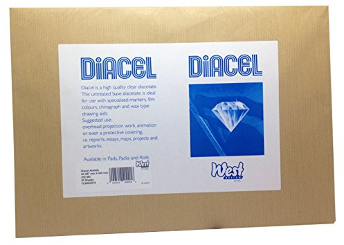 Diacel Overhead-Folie, A3, 250 Mikron, 297 x 420mm, 50 Stück