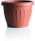 Bama Earth Vase Blumentopf, Kunstharz, Terracotta, 70 cm