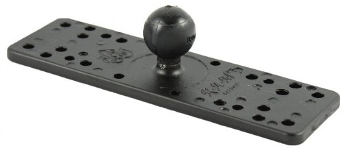 Ram Mounts RAM Mount 6,25 x 2 Rectángulo Base W/1 bola ram-b-111bu