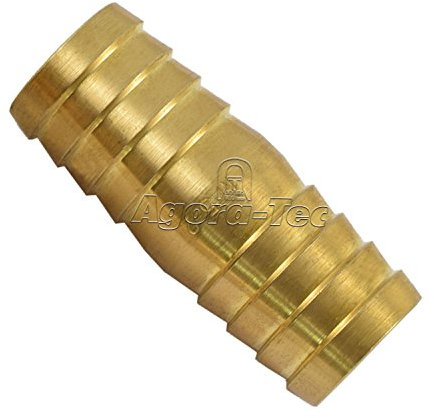 Agora-Tec Messing Schlauchverbinder für 3/4 Zoll (19mm) Gartenschlauch