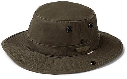 Tilley Unisex-Erwachsene T3 Hut mit wasserabweisender Beschichtung für Wanderer 1 62-63 Waldgrün