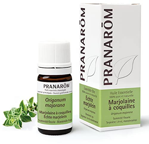 Pranarôm Marjolaine à Coquilles Huile Essentielle Origanum majorana HECT 5ml