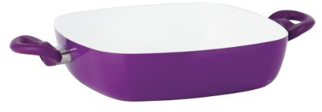 TV Unser Original 02993 bratmaxx Keramik-Eckpfanne, lila