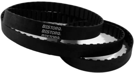 bestorq 196-xl-037 XL Zahnriemen, Gummi, 49,8 cm Außerhalb Umfang, 1 cm Breite, 0,5 cm Pitch, 98 Zähne