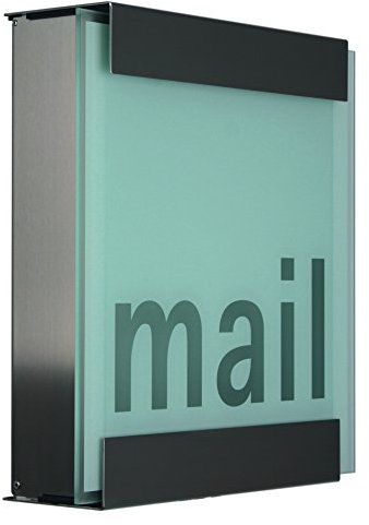 Keilbach Briefkasten Mailbox glasnost glass bedrucktes Glas mail 07 1116