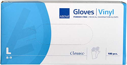 Abena Handschuhe Vinyl Gr. L transparent,100St