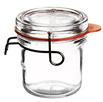 Lock-Eat Einmachglas 200 ml, mit Glasdeckel und Gummiring, im 6er-Karton