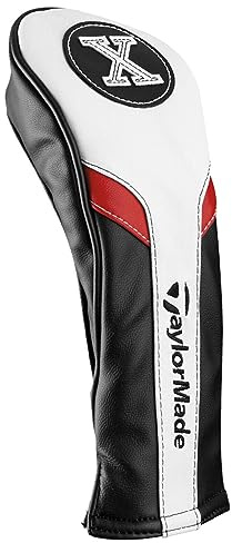 Taywm|#Taylormade Unisex Adult Rescue Headcover Golf Headcover - Black/White, One Size