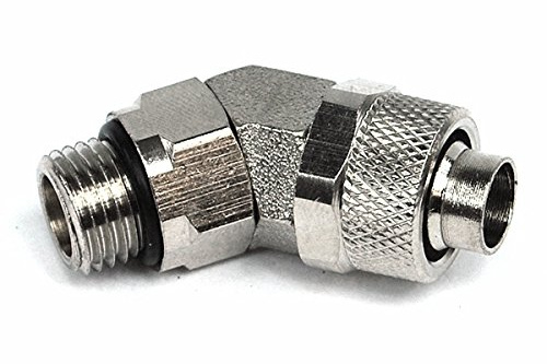 13/10mm (10x1,5mm) Anschraubtülle 45° drehbar G1/4
