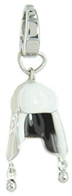 Fossil Damen-Charm Anhänger Winter Fellmütze JF86753040