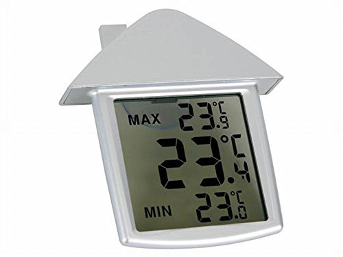 Home Appliances 406121 termometro con finestra trasparente, Dimensioni 89,5 mm x 97,5 mm x 20 mm.