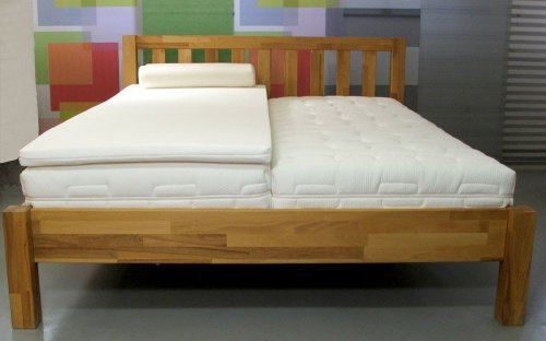 SW Bedding Viscoelastische Matratzenauflage 200 x 140 x 5cm H2 mit Bezug Medicare