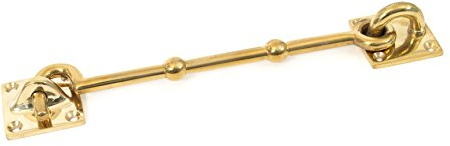 From The Anvil 83549 3-inch Polished Brass Cabin Hook