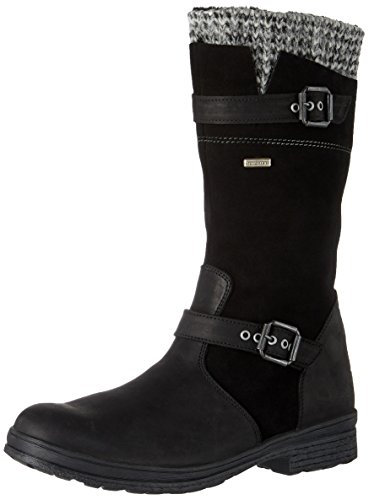 Däumling Mädchen Alia Kurzschaft Stiefel, Schwarz (70Denver schwarz), 32 EU
