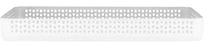 Normann Copenhagen NIC Nac Organizer, Stahl, weiß, H: 4 x L: 34 x D: 23 cm