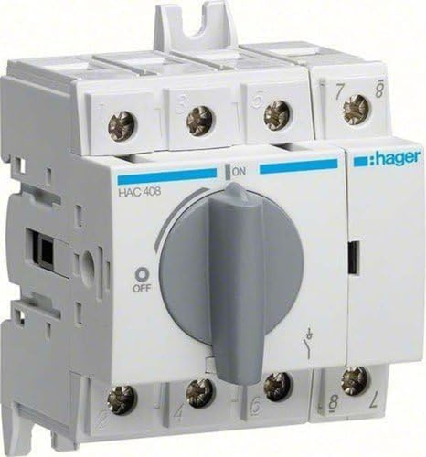 Busch-Jaeger Hager HAC310 Lasttrennschalter+Trennungs anz.3P 100A, white