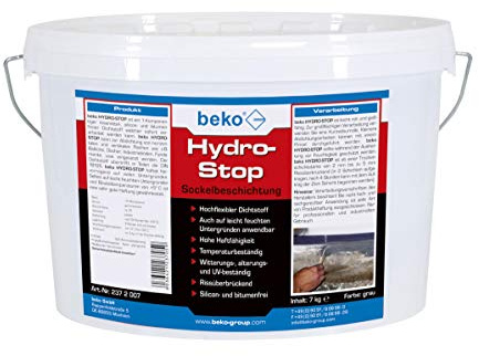 beko Hydro-Stop Sockelbeschichtung pastös 7 kg Eimer 237 2 007