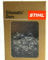 Stihl Picco Duro 3612 000 0050 36120000050 - Catena in metallo duro, 50 GL, 35 cm, colore: grigio/arancione