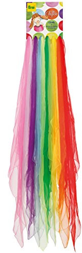 Erzi 44657 Chiffontücher, groß für Freizeit, Sport und Therapie