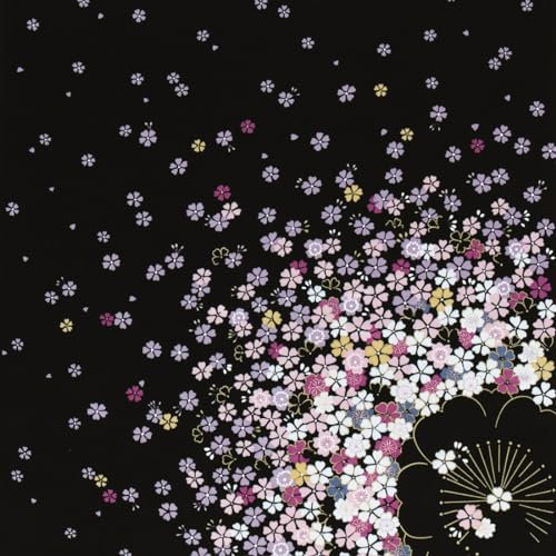 TAYU-TAFU Tissu de Protection Tango-chirimen Furoshiki 68 cm Sakura - Wandteppich - Tapete - Tapestry