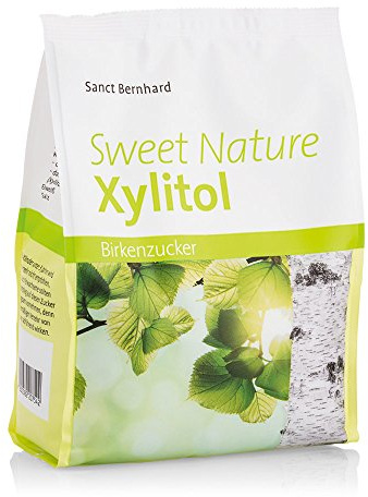 Sanct Bernhard Xylitol Birkenzucker Sweet Nature natürliche, pflanzliche Süße aus Birken- und Buchenholz, Inhalt 1 kg