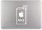 Apple Juice Apfelsaft Apple MacBook Air Pro Aufkleber Skin Decal Sticker Vinyl (13)